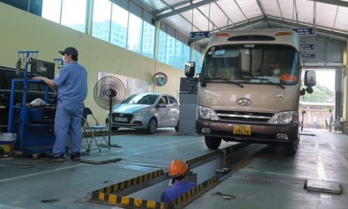 Sau 31/12, xe vận tải không lắp camera bị từ chối đăng kiểm, phạt tiền